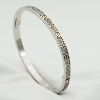 [Aurelle Style]LOVE BRACELET 3.65MM DIAMOND-PAVED