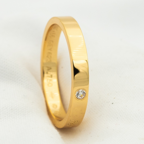 [Aurelle Style]LOVE RING 4MM 1 DIAMOND