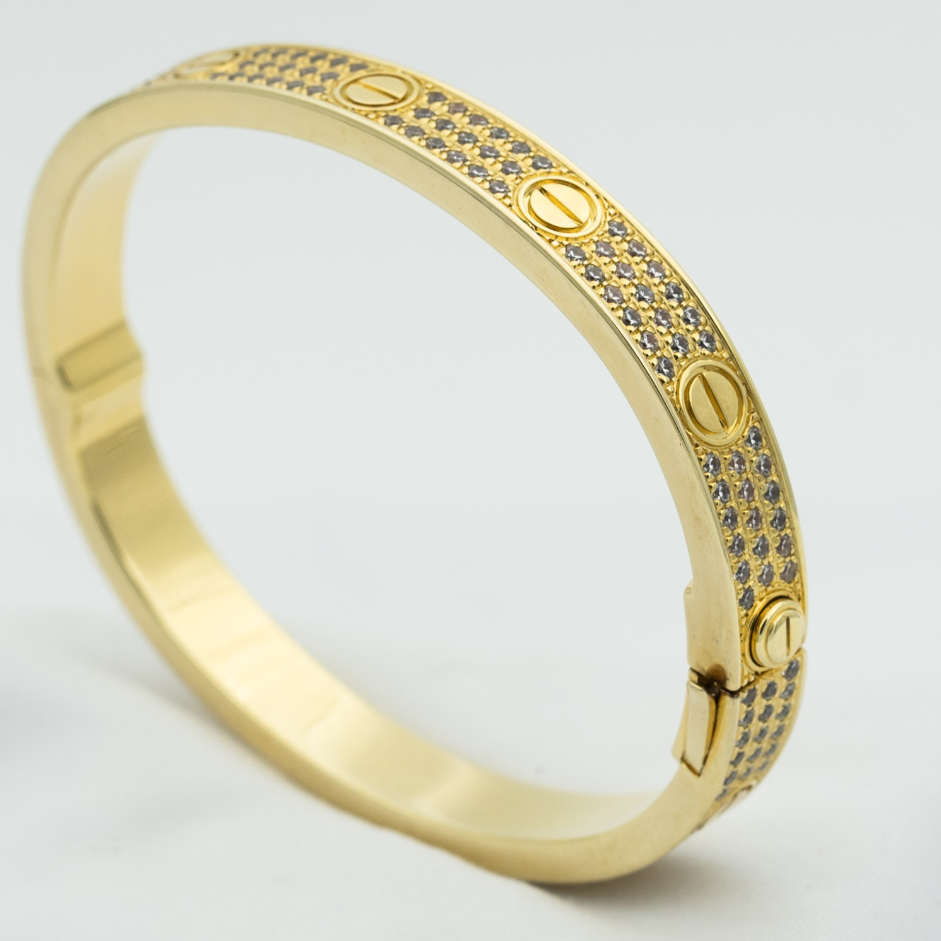 [Aurelle Style]LOVE BRACELET 6.1MM DIAMOND-PAVED
