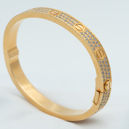 [Aurelle Style]LOVE BRACELET 6.1MM DIAMOND-PAVED