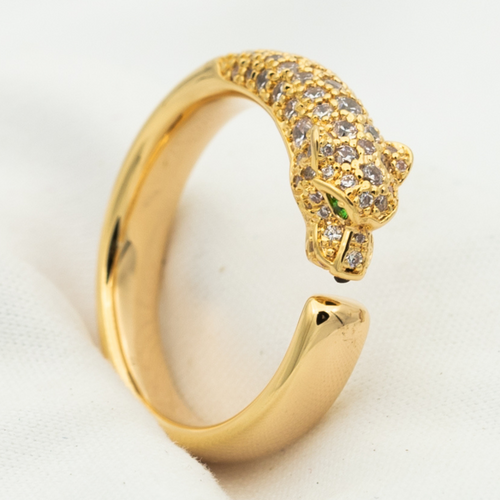 [Aurelle Style]PANTHERE RING DIAMOND 7.3MM