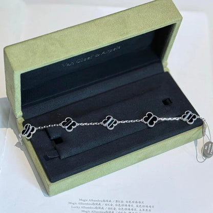 [Aurelle Style] CLOVER 5 MOTIF PULSAR STONE BRACELET COLLECTION