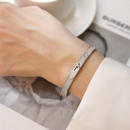 [Aurelle Style]KELLY BRACELET DIAMOND PAVED