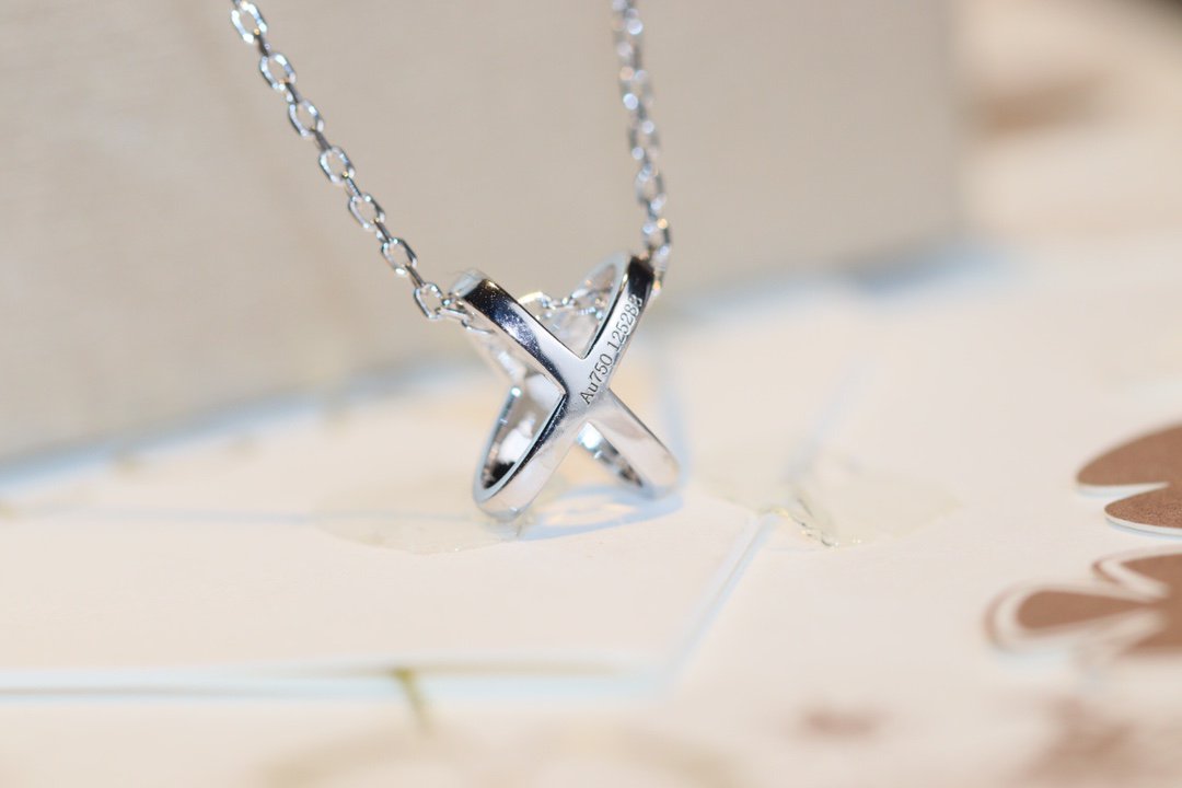 [Aurelle Style]JEUX DE DIAMOND NECKLACE