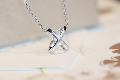 [Aurelle Style]JEUX DE DIAMOND NECKLACE