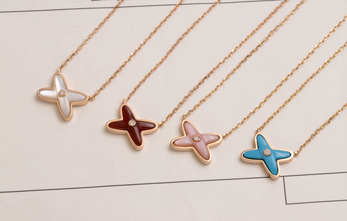 [Aurelle Style]JEUX DE NECKLACE 1 DIAMOND