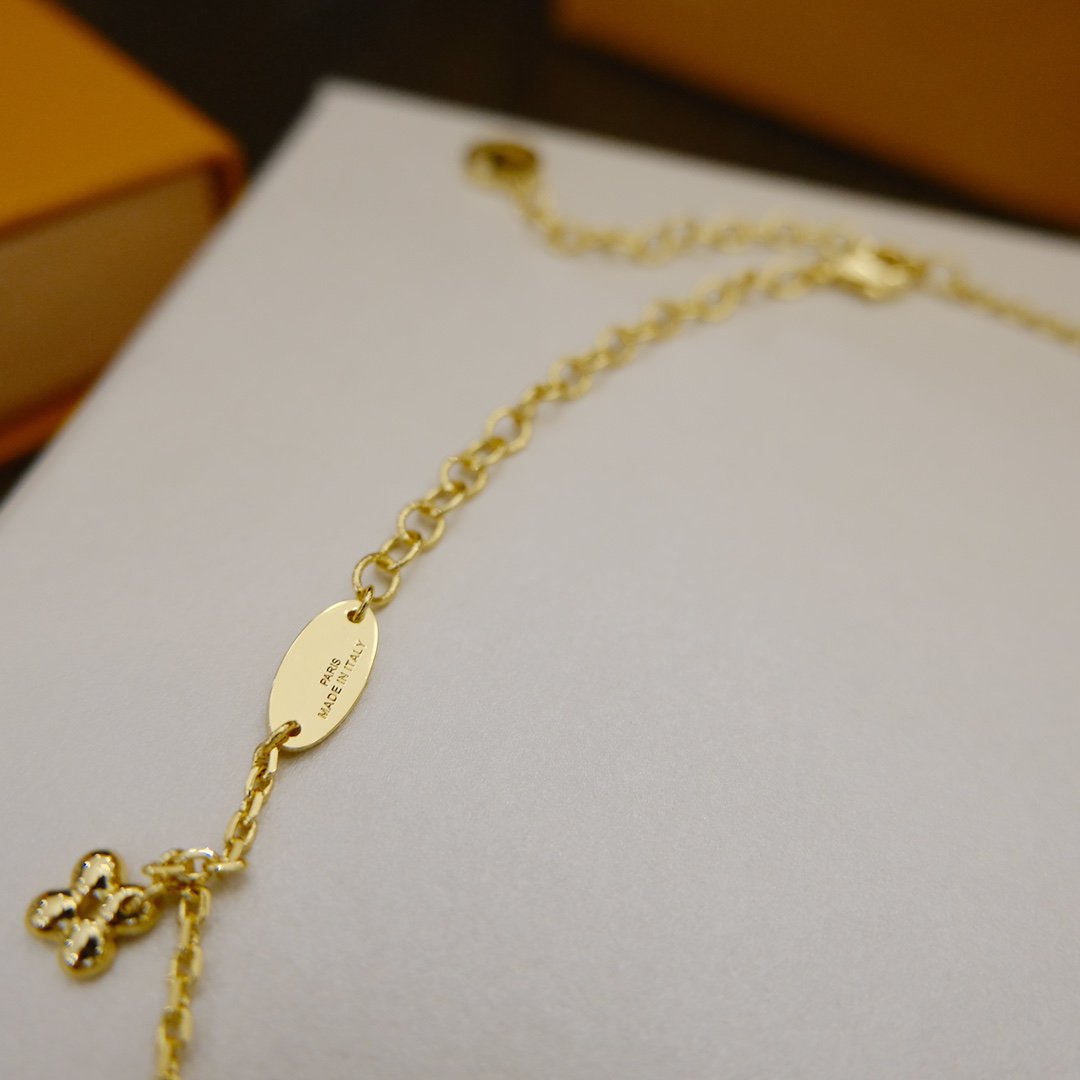 [Aurelle Style]BLOOMING SUPPLE NECKLACE BRASS