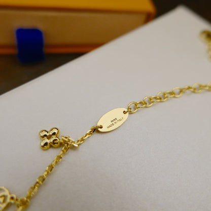 [Aurelle Style]BLOOMING SUPPLE NECKLACE BRASS
