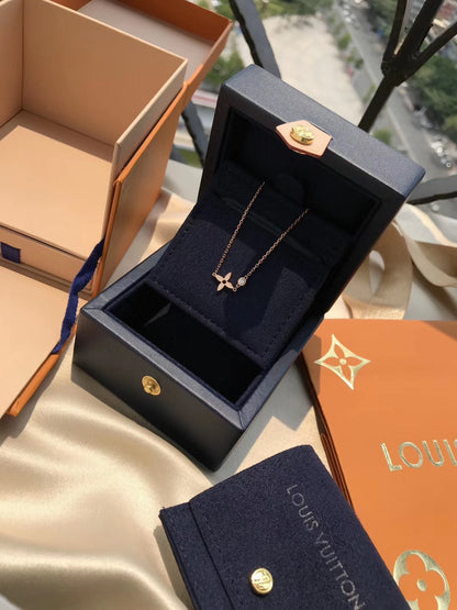 [Aurelle Style]BLOSSOM PENDANT PINK GOLD AND DIAMOND
