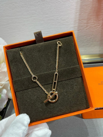 [Aurelle Style]HM STERLING CHAINE D'ANCRE HEART