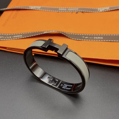 [Aurelle Style]CLIC HM SO BLACK GREY BRACELET