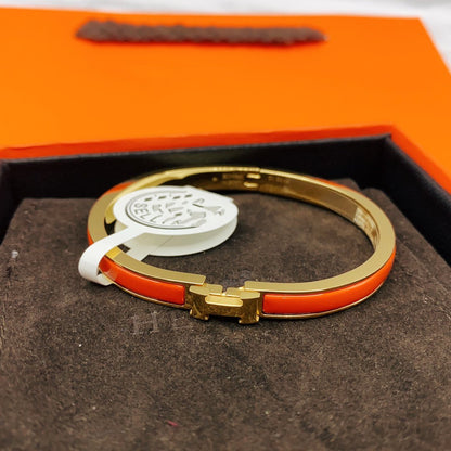 [Aurelle Style]CLASSIC HM CLIC RED 8MM ENAMEL BRACELET