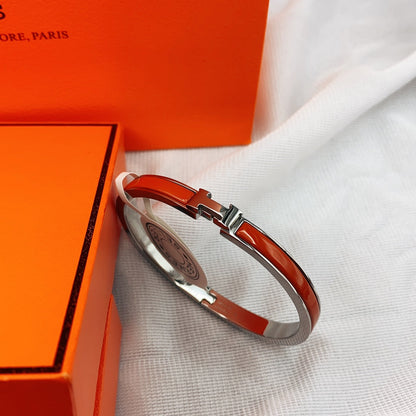 [Aurelle Style]CLASSIC HM CLIC RED 8MM ENAMEL BRACELET
