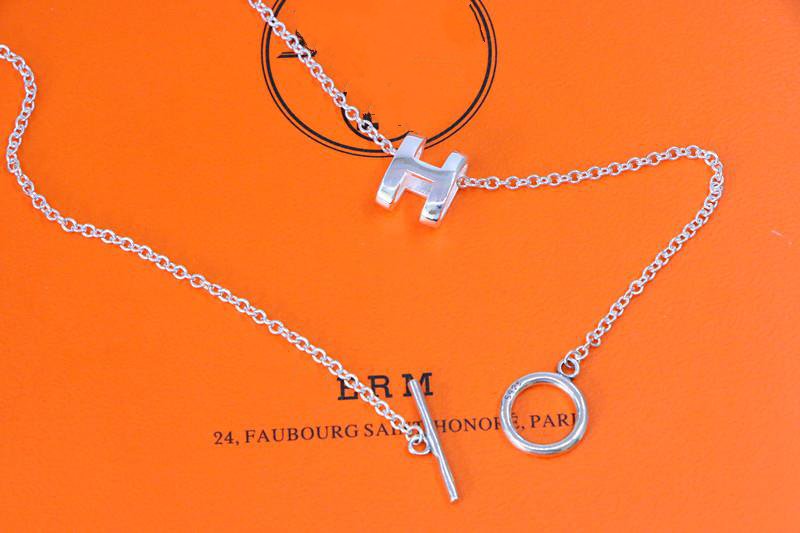 [Aurelle Style]HM NECKLACE H LETTER OVAL SERIES