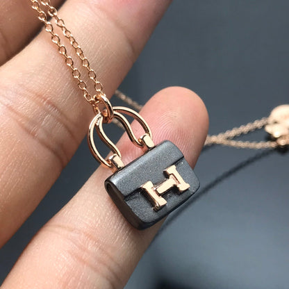 [Aurelle Style]WOMEN'S HM AMULETTES CONSTANCE PENDANT NECKLACE