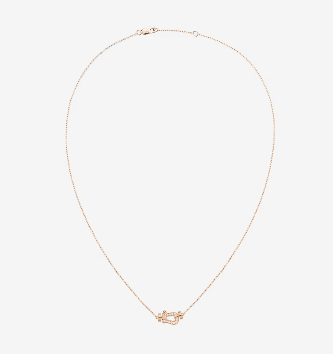 [Aurelle Style]FORCE 10 DIAMOND PINK GOLD NECKLACE MINI MODEL