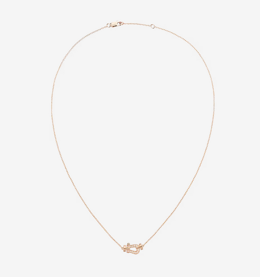 [Aurelle Style]FORCE 10 DIAMOND PINK GOLD NECKLACE MINI MODEL