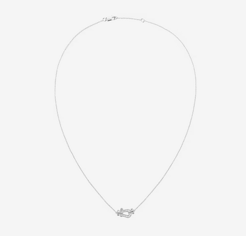 [Aurelle Style]FORCE 10 DIAMOND SILVER NECKLACE MINI MODEL