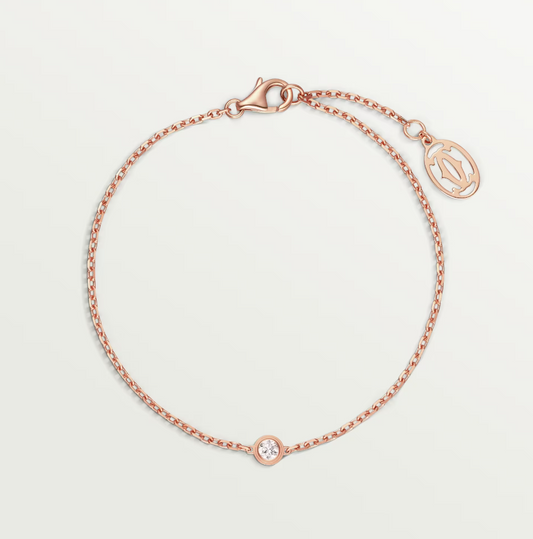 [Aurelle Style]DAMOUR DIAMOND LINK BRACELET