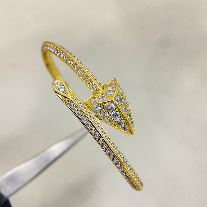[TOP] G.R.F FOLLOW ME  ALL DIAMOND BRACELET