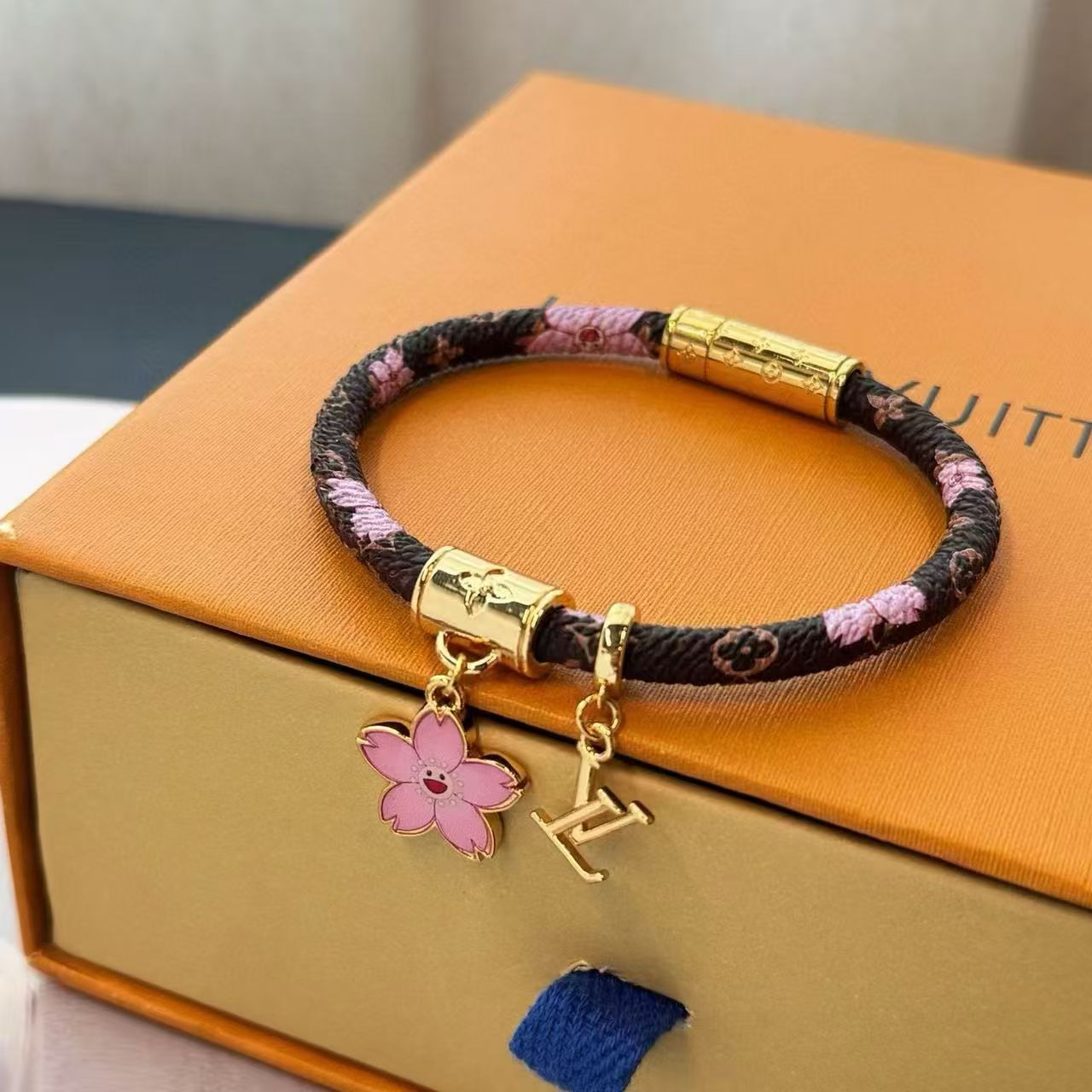 [Aurelle Style]LV x TM Cherry Blossom Bracelet