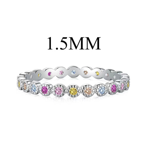 [Aurelle Style]Radiant Sparkling Round Cut Daily Ring