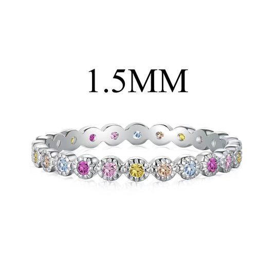 [Aurelle Style]Radiant Sparkling Round Cut Daily Ring