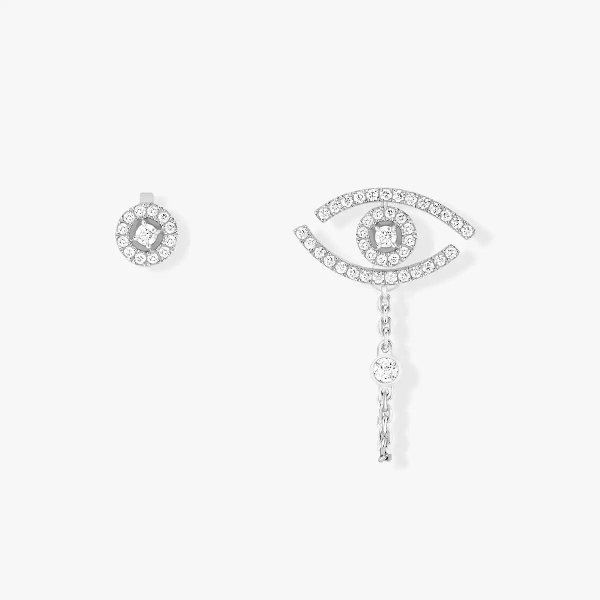 [Aurelle Style]Lucky Eye Diamond Earrings