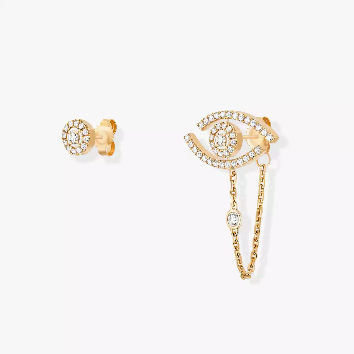 [Aurelle Style]Lucky Eye Diamond Earrings