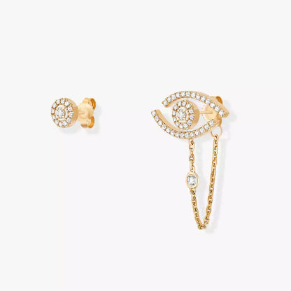 [Aurelle Style]Lucky Eye Diamond Earrings