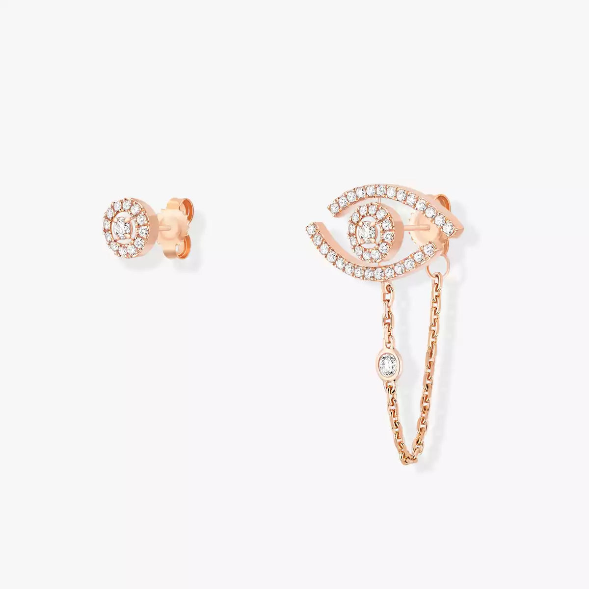 [Aurelle Style]Lucky Eye Diamond Earrings