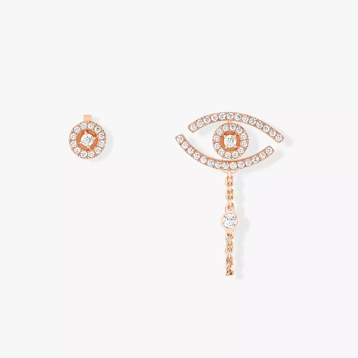 [Aurelle Style]Lucky Eye Diamond Earrings