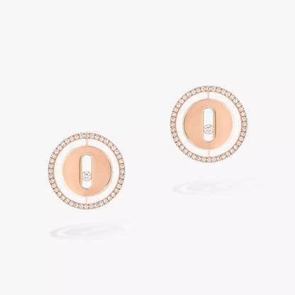 [Aurelle Style]Lucky Move Diamond Earrings