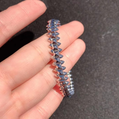 [Aurelle Style]CLASH SILVER BRACELET