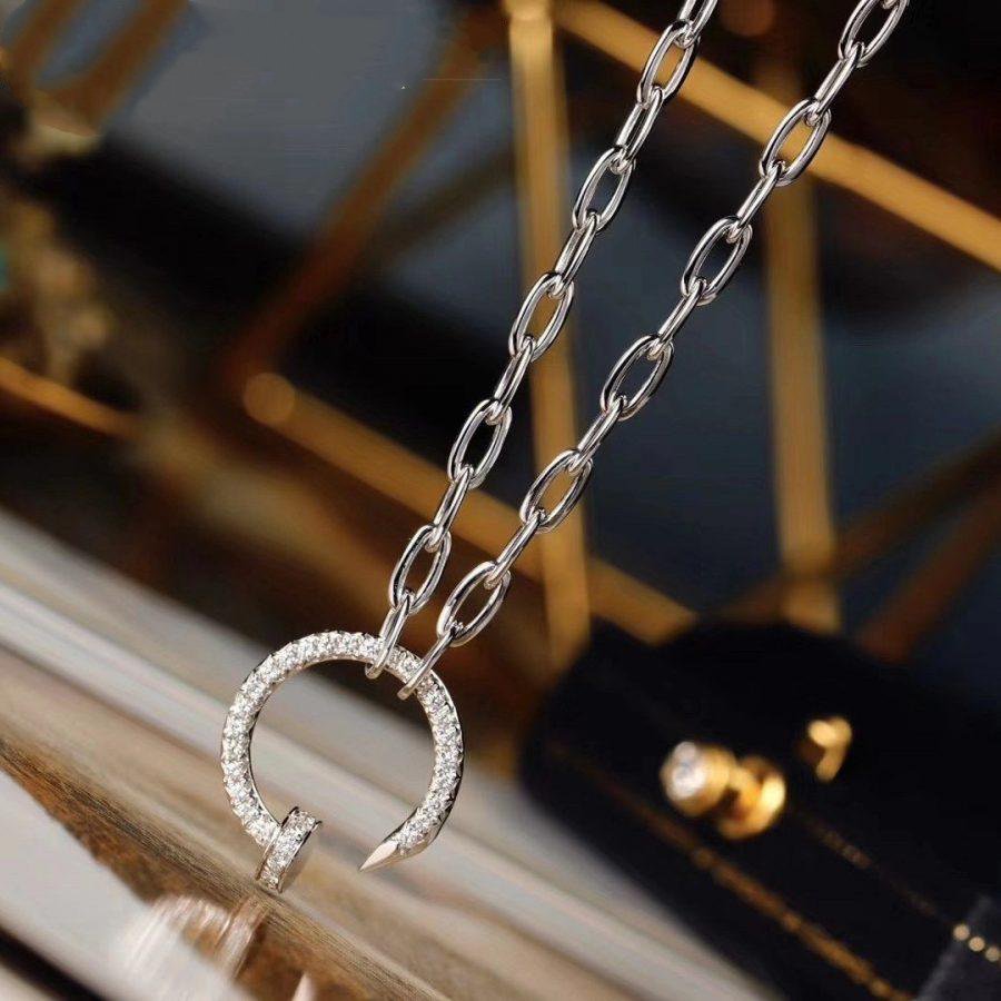 [Aurelle Style]JUSTE NECKLACE DIAMONDS