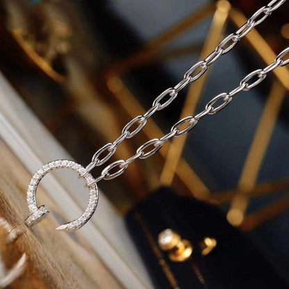 [Aurelle Style]JUSTE NECKLACE DIAMONDS
