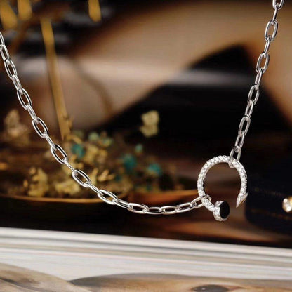 [Aurelle Style]JUSTE NECKLACE DIAMONDS
