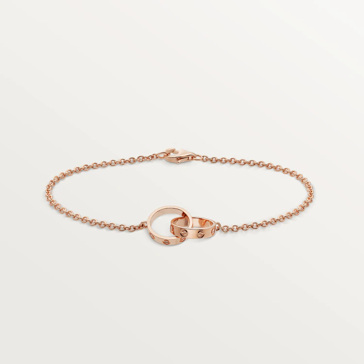 [Aurelle Style]LOVE BRACELET DOUBLE RING