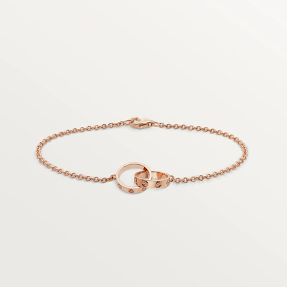 [Aurelle Style]LOVE BRACELET DOUBLE RING