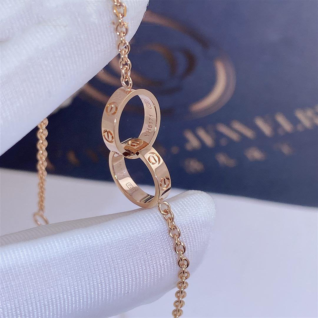 [Aurelle Style]LOVE BRACELET DOUBLE RING