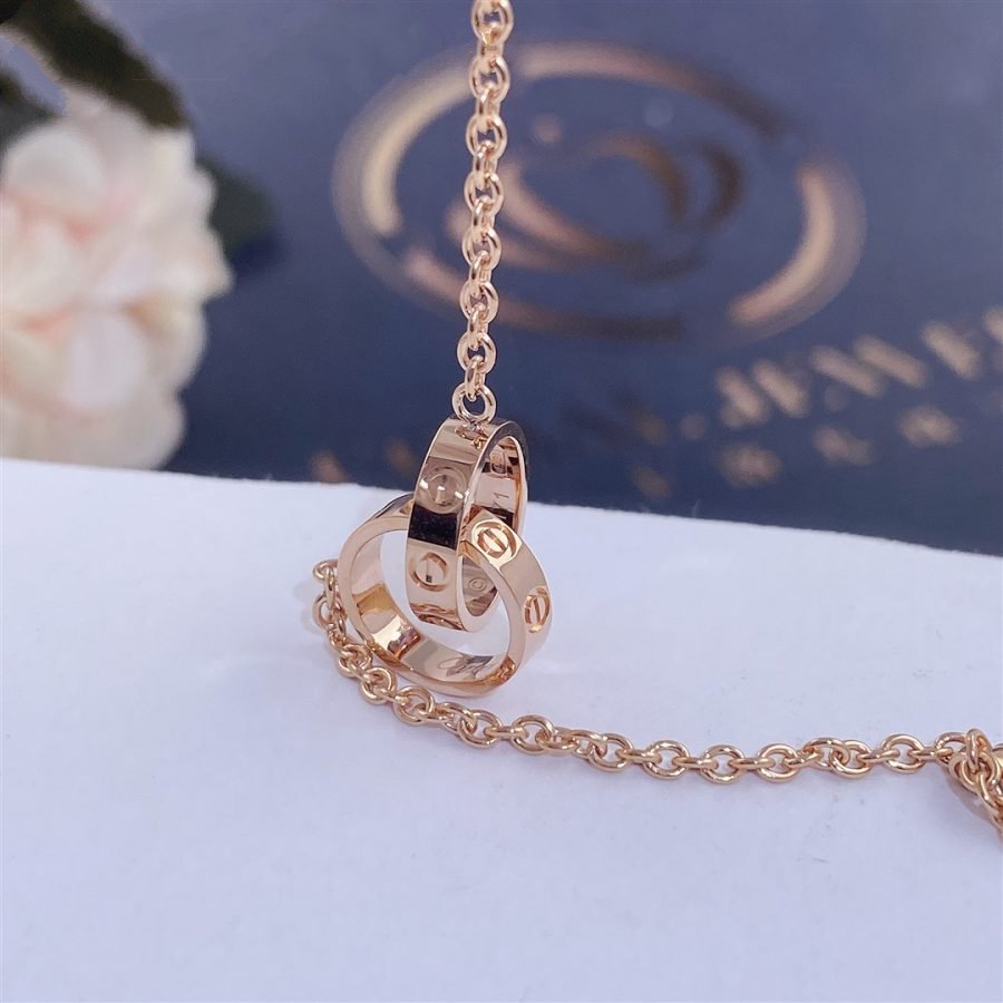 [Aurelle Style]LOVE BRACELET DOUBLE RING
