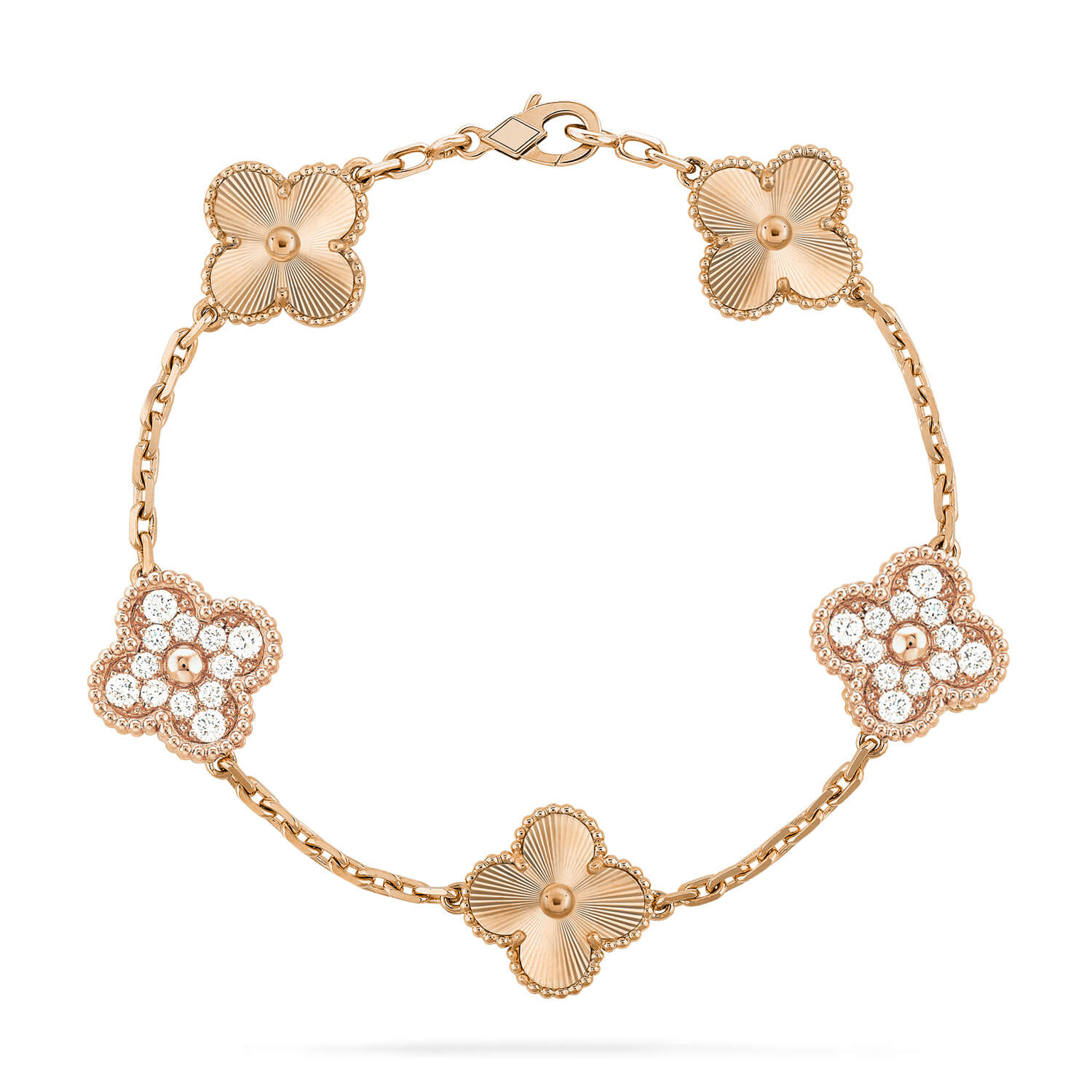 [Aurelle Style] CLOVER 5 MOTIF LASER BRACELET COLLECTION