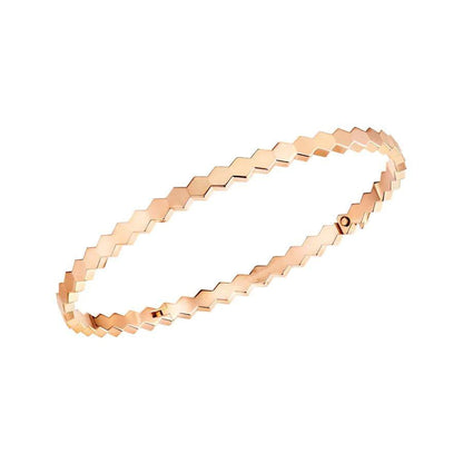 [Aurelle Style]BEE LOVE PINK GOLD BRACELET