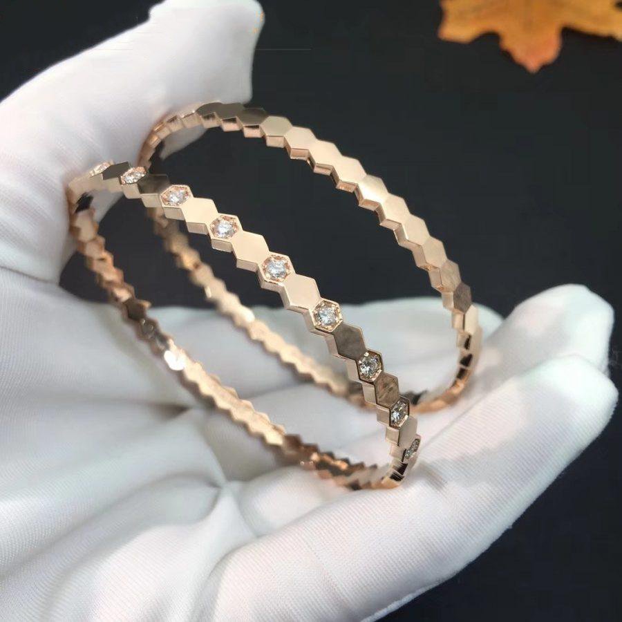 [Aurelle Style]BEE LOVE SILVER DIAMOND BRACELET