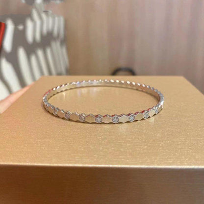 [Aurelle Style]BEE LOVE SILVER DIAMOND BRACELET