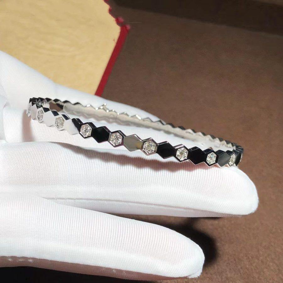 [Aurelle Style]BEE LOVE SILVER DIAMOND BRACELET