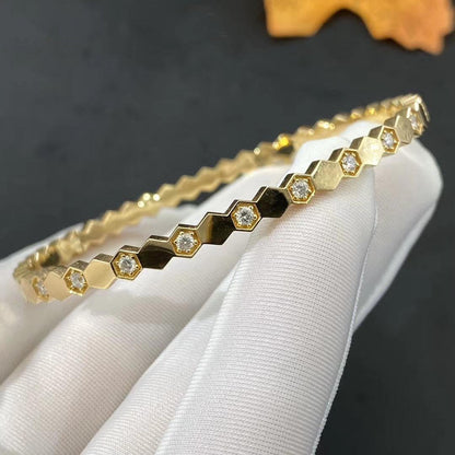 [Aurelle Style]BEE LOVE GOLD DIAMOND BRACELET