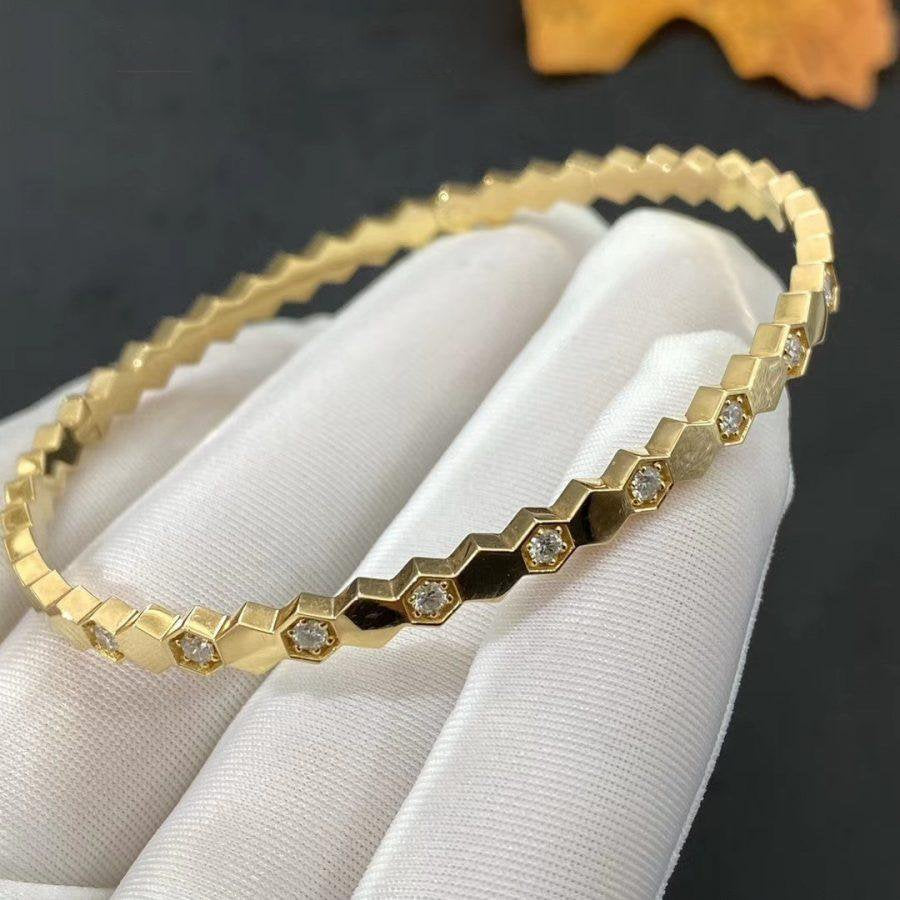 [Aurelle Style]BEE LOVE GOLD DIAMOND BRACELET