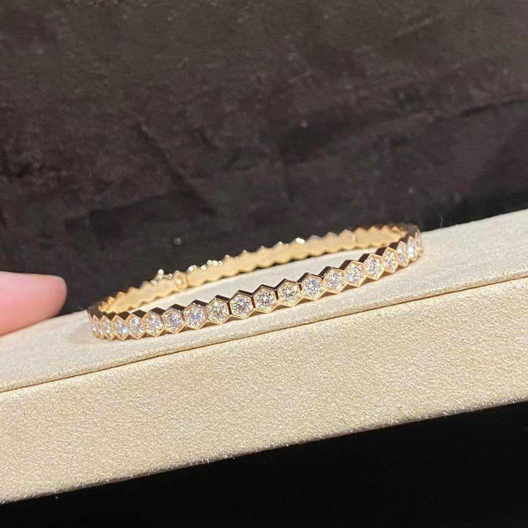 [Aurelle Style]BEE LOVE GOLD BRACELET FULL DIAMOND