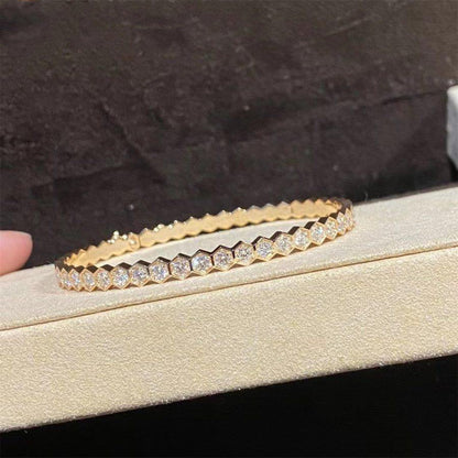 [Aurelle Style]BEE LOVE GOLD BRACELET FULL DIAMOND